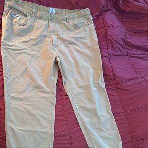 Tyndale FR Flame Fire Resistant Cargo Utility Khaki Pants Mens Size 50x32 Cat 2
